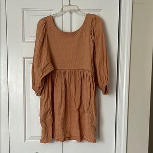 Free People Get Obsessed peach dress size XS